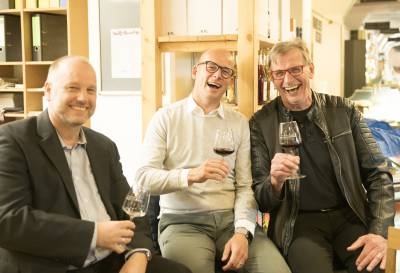 Achim Peter, Markus Thiele und Alfons Wiedemann